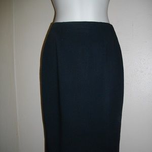 Black Rickie Freeman Teri Jon Career Small Skirt -- Final Price